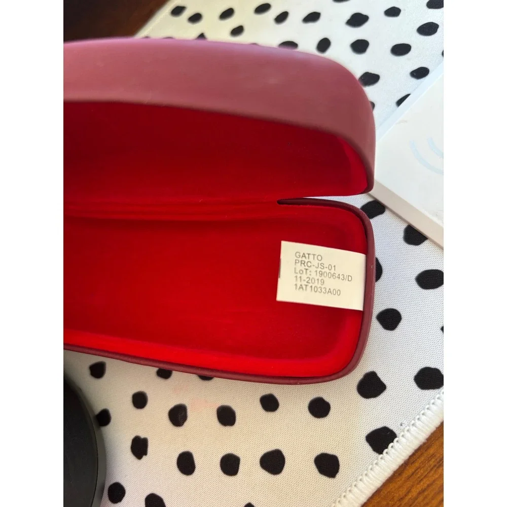 Ray Ban Eye‎ Sun Glasses Hard Case Maroon/Red